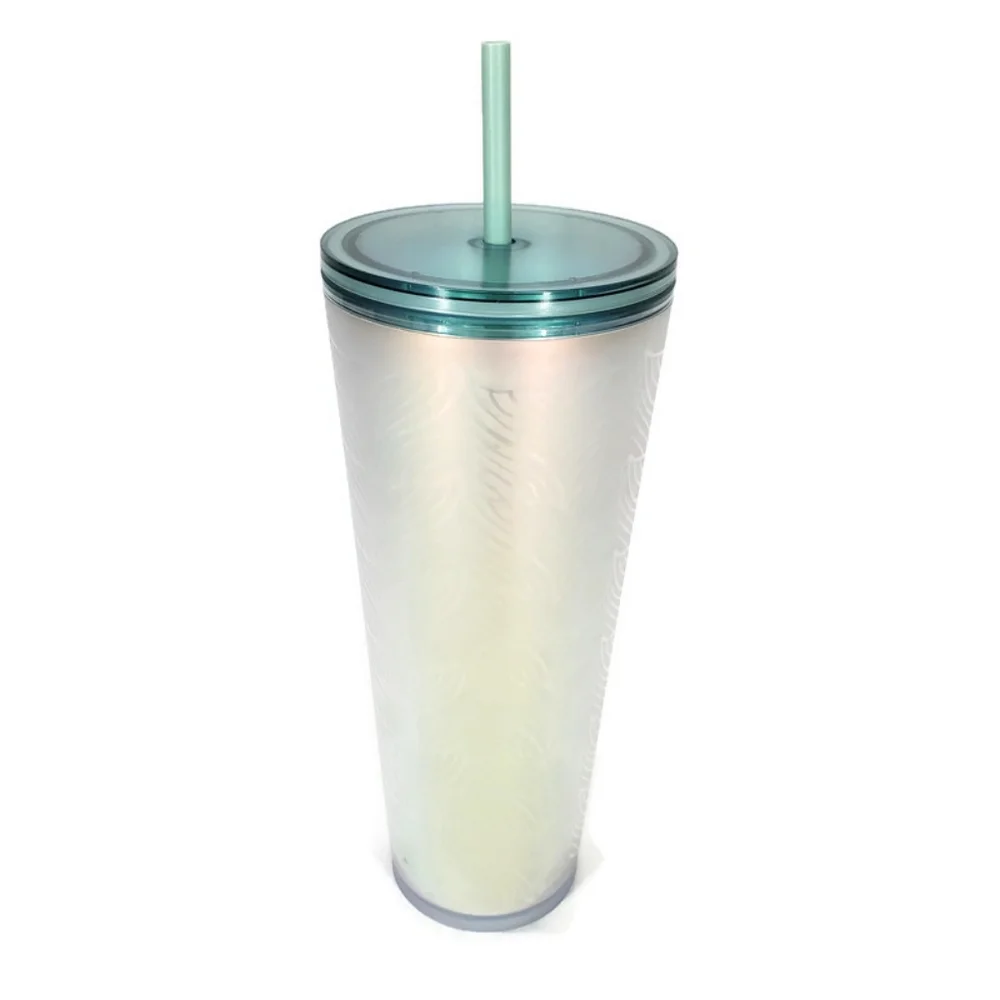 2021 Starbucks (retired) Iridescent Siren Tail Tumbler 50th Anniversary Mermaid